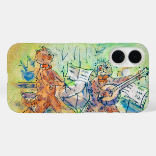 Cats Band, Louis Wain iPhone 16 Hoesje