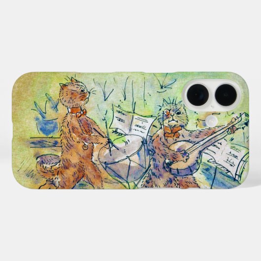 Cats Band, Louis Wain Case-Mate iPhone Case (Achterkant (horizontaal))