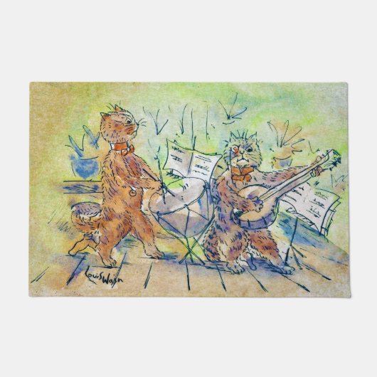 Cats Band, Louis Wain Deurmat (Voorkant)