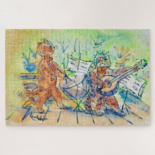 Cats Band, Louis Wain Legpuzzel