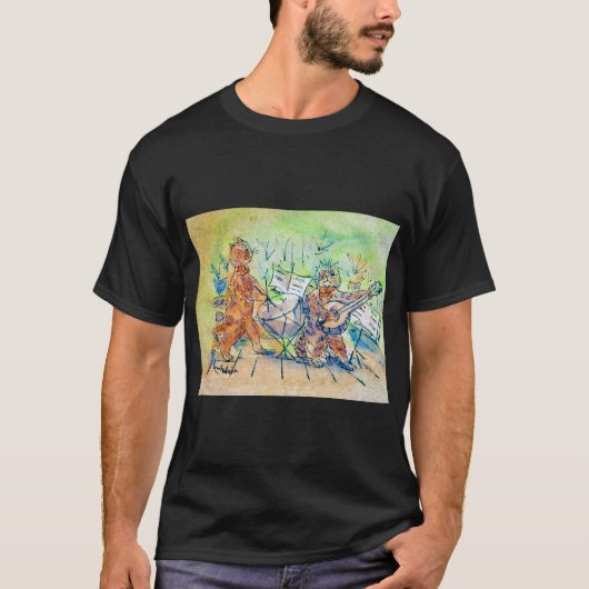 Cats Band, Louis Wain T-shirt (Voorkant)