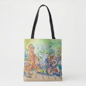 Cats Band, Louis Wain Tote Bag (Voorkant)