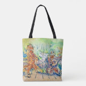Cats Band, Louis Wain Tote Bag (Achterkant)