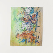 Cats Band, Louis Wain Wandkleed (Voorkant)