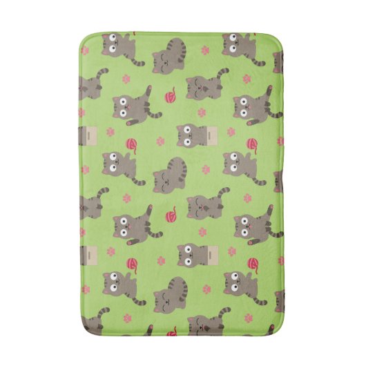 Cats Bath Mat (Voorkant Verticaal)