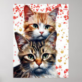 Cats beste vrienden Poster (Voorkant)