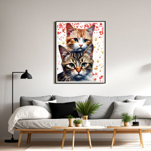 Cats beste vrienden Poster