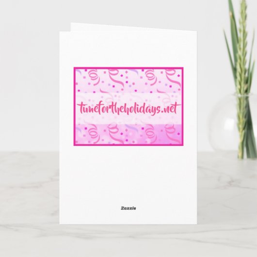 Cats Birthday Cute Whimsical Folk Art Kaart (Achterkant)