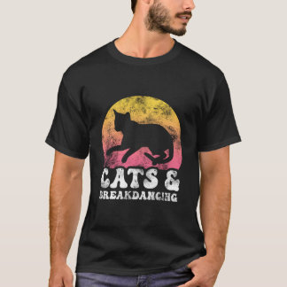 Cats Breakdancing Hobby T-shirt