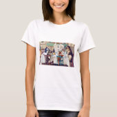 Cat's Breakfast Time, Louis Wain T-shirt (Voorkant)