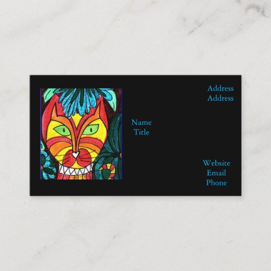 Cats Bring  Visitekaartje (Voorkant)