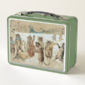 Cats Carol Singing by Louis Wain (Achterkant)