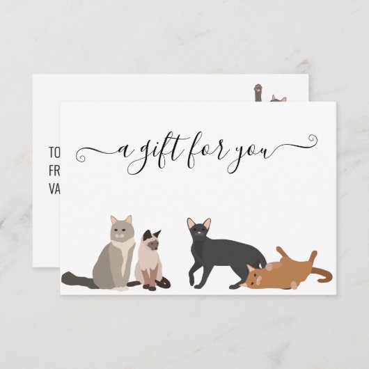 Cats Cats Cats Pet Business (Voorkant / Achterkant)