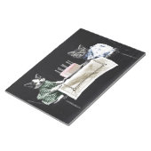 Cats celebrating a birthday with cake and candles notitieblok (Schuin)