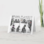 Cats Christmas Catastrophe Kaart beroemd gemaakt d (Achterkant)