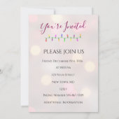 Cat's Christmas Party - Louis Wain Invitations (Achterkant)