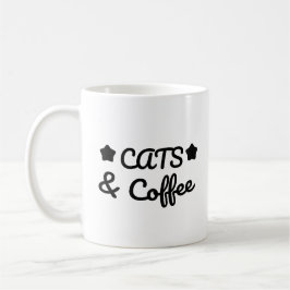 Cats & Coffee -  Cat Lover Gift Koffiemok
