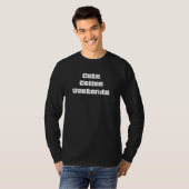 Cats Coffee Weekend Humor Grafisch T-shirt (Voorkant volledig)