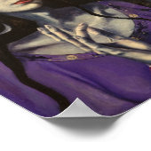 "Cat's Cradle" door Christiane Cegavske Poster (Hoek)