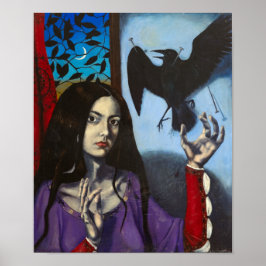 "Cat's Cradle" door Christiane Cegavske Poster