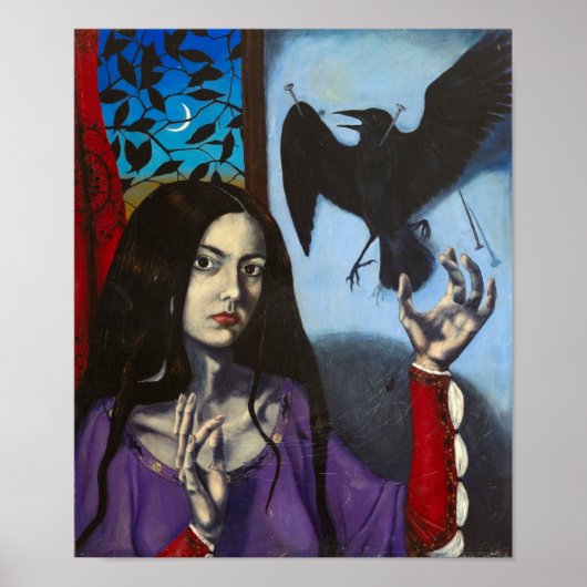 "Cat's Cradle" door Christiane Cegavske Poster (Voorkant)