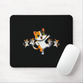 Cats Dancing Funny Cat Lover For Women Kitty Graph Muismat (Met muis)