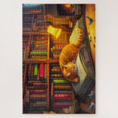 Cat's Daydream Schattige Kitten Gift voor Cat Love Legpuzzel (Verticaal)