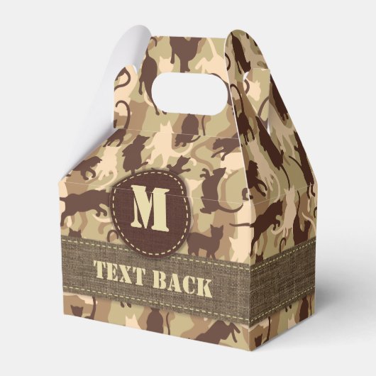 Cats Desert Camouflage Bedankdoosjes (Achterkant)