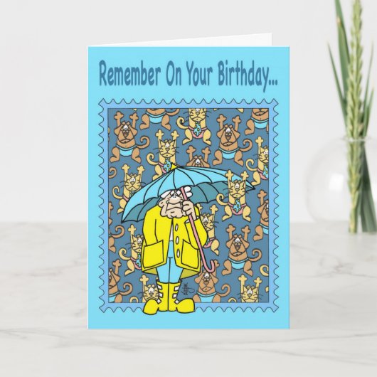 CATS & DOGS Birthday Card Feestdagen Kaart (Voorkant)