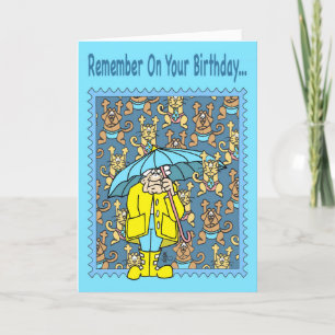 CATS & DOGS Birthday Card Feestdagen Kaart