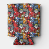 Cats & Dogs Scooter Pattern Blikjeskoeler (Voorkant)