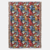 Cats & Dogs Scooter Pattern Deken (Voorkant Verticaal)