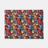 Cats & Dogs Scooter Pattern Deurmat (Voorkant)