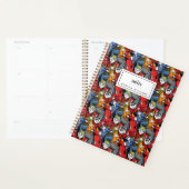 Cats & Dogs Scooter Pattern | Jouw namen toevoegen Planner (Display)