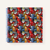 Cats & Dogs Scooter Pattern Notitieboek (Voorkant)