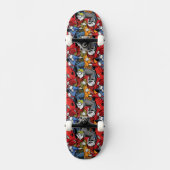 Cats & Dogs Scooter Pattern Persoonlijk Skateboard (Voorkant)