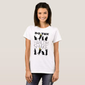 Cats doing the Harlem Shake T-shirt (Voorkant volledig)