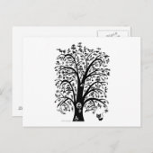 Cat's droom briefkaart (Voorkant / Achterkant)