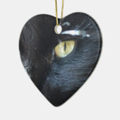 Cat's eet je keramisch ornament (Links)