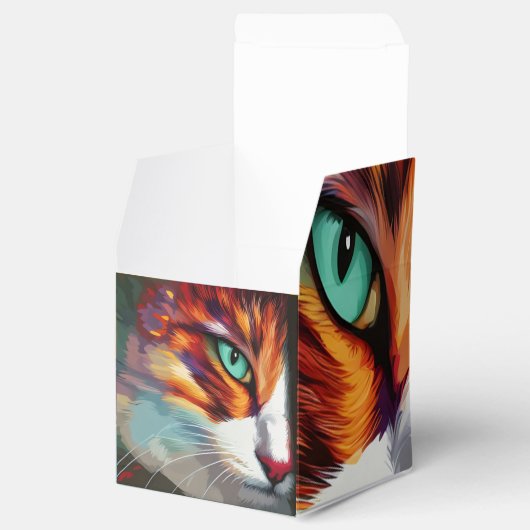 Cat's Eye Design Bedankdoosjes (Geopend)