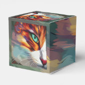 Cat's Eye Design Bedankdoosjes (Achterkant)