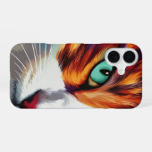 Cat's Eye Design iPhone 16 Hoesje (Achterkant horizontaal)