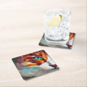 Cat's Eye Design Kartonnen Onderzetters (Insitu)