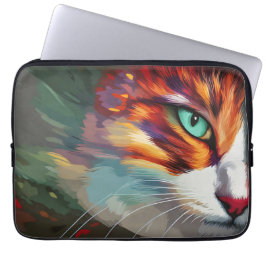 Cat's Eye Design Laptop Sleeve
