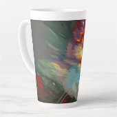 Cat's Eye Design Latte Mok (Linkerhoek)