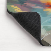 Cat's Eye Design Muismat (Hoek)