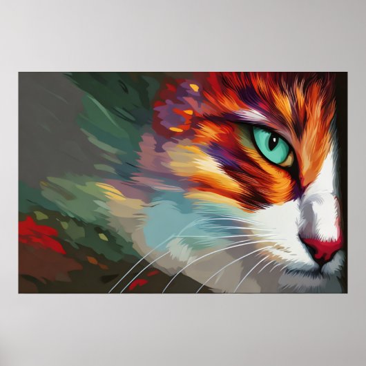 Cat's Eye Design Poster (Voorkant)