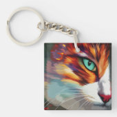 Cat's Eye Design Sleutelhanger (voorkant)