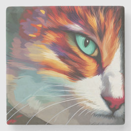 Cat's Eye Design Stenen Onderzetter