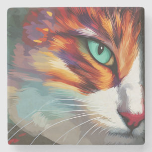 Cat's Eye Design Stenen Onderzetter